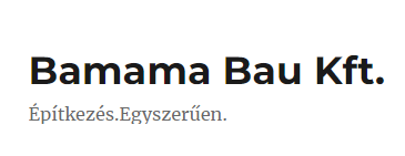 BAMAMA BAU Nonprofit Kft